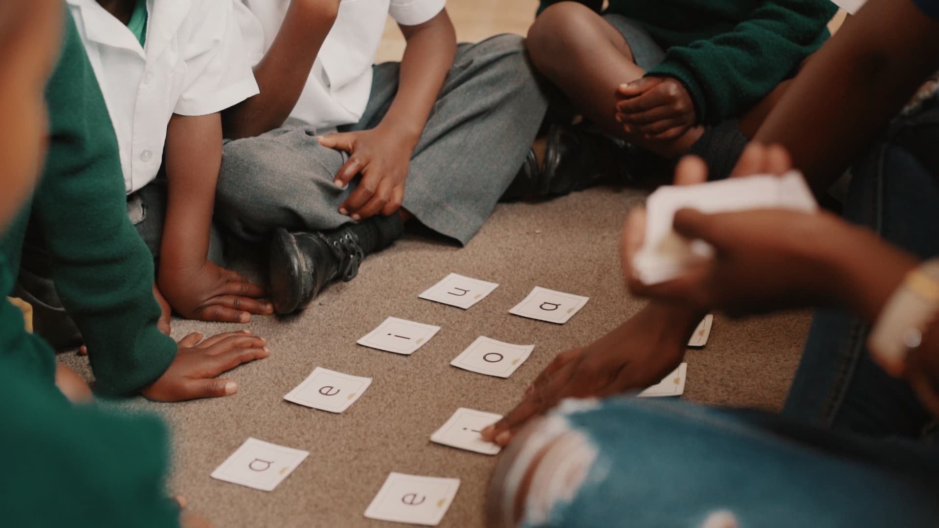 Education Assistant working with children